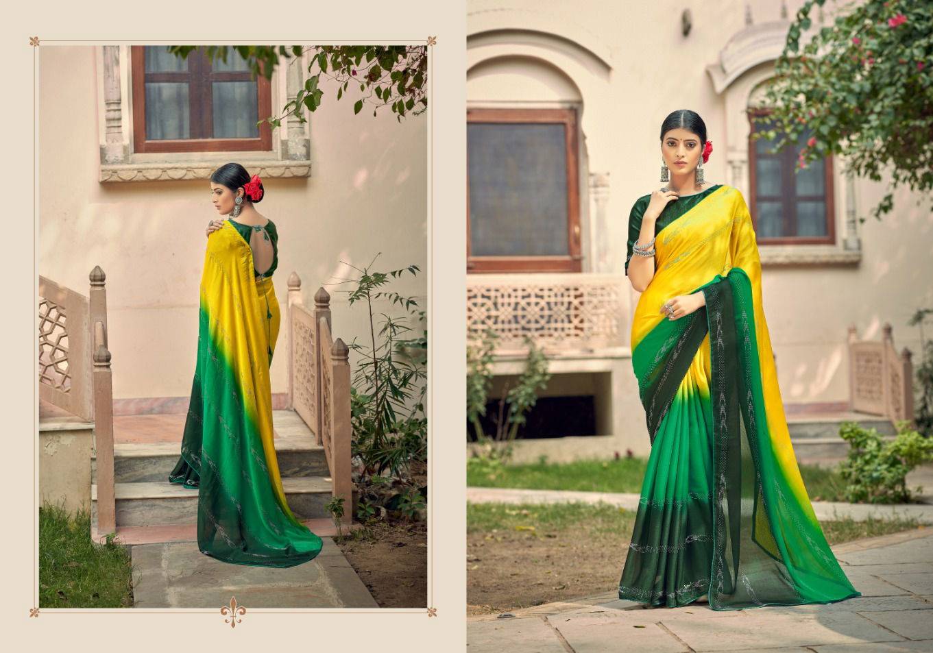 Ynf Shein Swarovski Daily Wear Sarees Catalog
